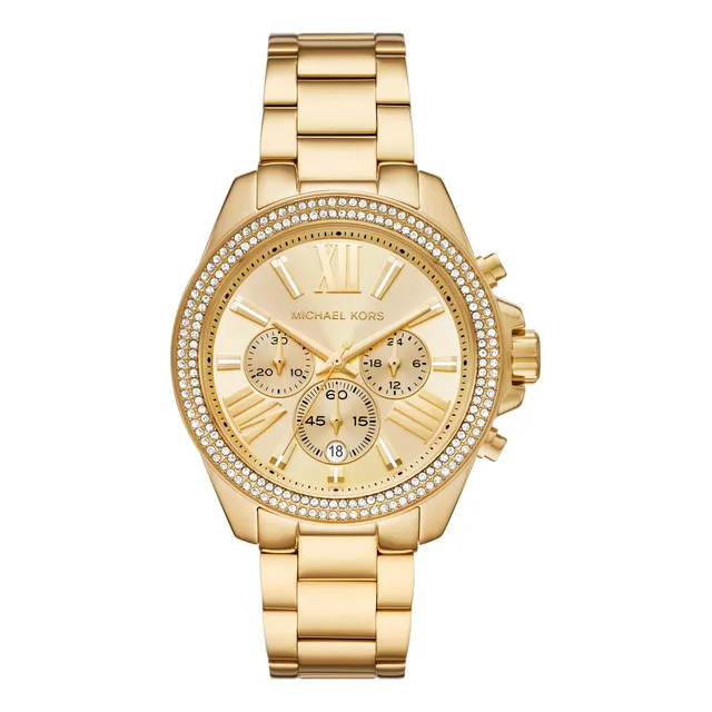 Michael Kors Brynn Cronografo Silver-tone Reloj De Jtqrs