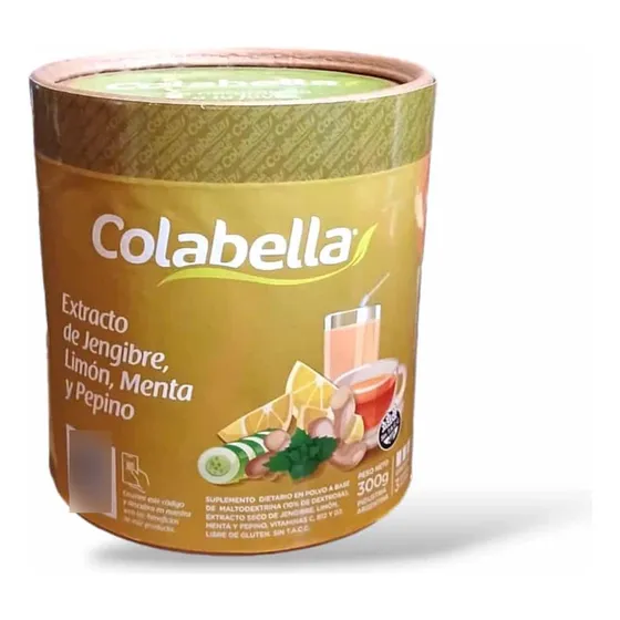 Extracto De Jengibre Limon Menta Y Pepino Colabella 300gr