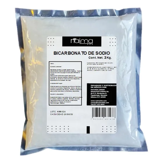 Bicarbonato De Sodio Puro 2 Kg