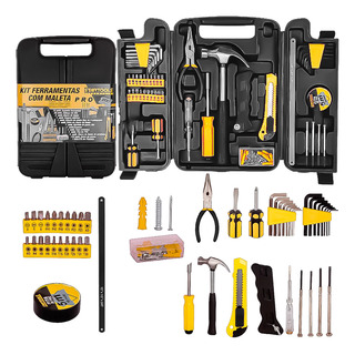 Kit Jogo De Ferramentas 200 Peças C/ Maleta Completo Kit Jogo De Ferramentas 200 Peças C/ Maleta Completo
