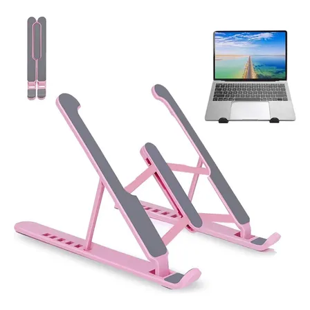 Soporte Portátil Para Notebook Color Rosa