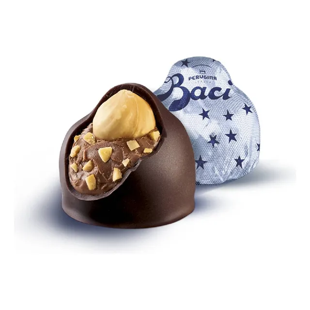 Bombones Italianos Rellenos Baci Original Dark 175gr