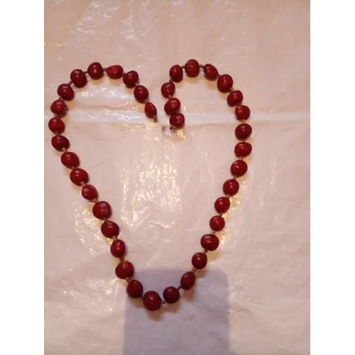 Collar De 38 Peonias Rojos Usados