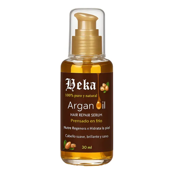 Aceite De Argán 100% Puro Prensado En Frío Natural 30 Cc.