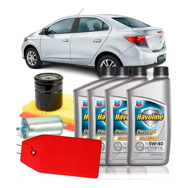 Service Cambio De Aceite Prisma Havoline 5w40 Con Filtros