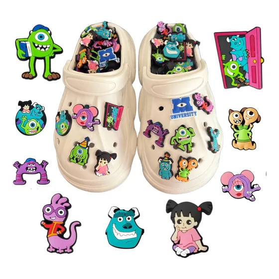 Botons Monstros S.a Bichinhos Para Crocs Disney Pingentes