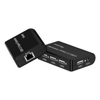 Extensor Cabo Usb Por Cabo Ethernet Utp Até 100m + 4 Usb Extensor Cabo Usb Por Cabo Ethernet Utp Até 100m + 4 Usb