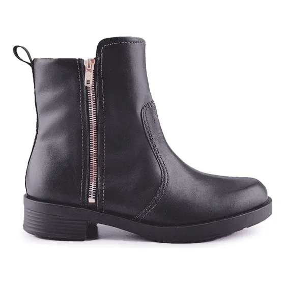 Bota Casual De Cuero Usaflex Armaille