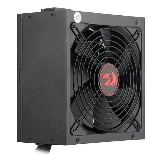 Fonte Atx Gamer 600w 80 Plus Bronze Redragon Rgps Pfc Ativo Cor Preto 127/220v