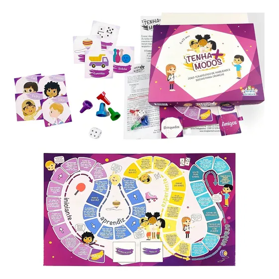 Jogo Terapêutico Habilidades Sociais 6-12 Anos