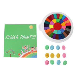 Libro De Dibujo Con Dedos Lavable, Kit De Pintura Para Niños Libro De Dibujo Con Dedos Lavable, Kit De Pintura Para Niños