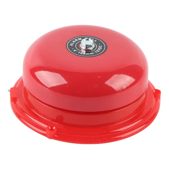 Campana De Alarma Eléctrica De 4 Pulgadas, Metal, Control De