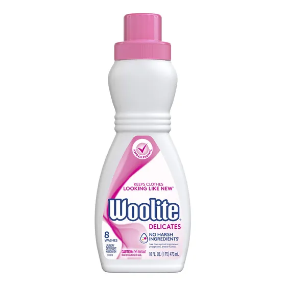 Detergente Para Ropa Woolite Delicates Hipoalergénico 480 Ml