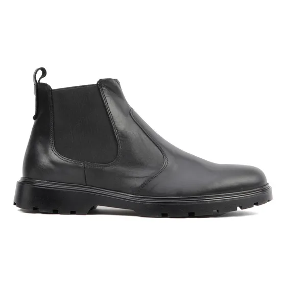 Botín Casual Hombre Piel Negro Confort Merano 44151 Gnv®