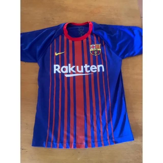 Camisa Fc Barcelona Niño Talla 10