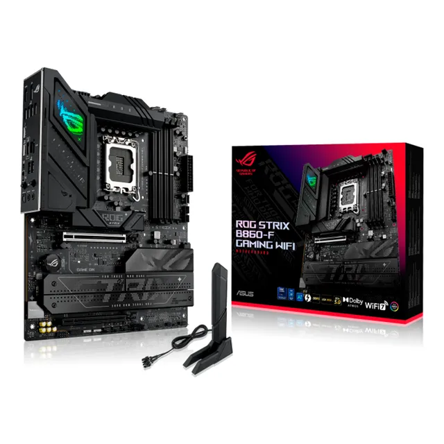 Tarjeta Madre Asis Rog Strix B860-f Gaming Wifi Socket 1851 Color Negro