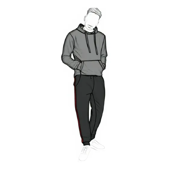 ( Moldes De Ropa)    Conjunto Basico Hombre 2101