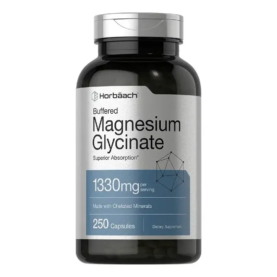Glicinato De Magnesio 1330 Mg Horbäach 250 Capsulas Sabor Neutro | Cuotas sin interés