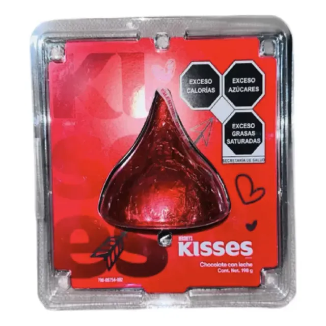 Chocolate Kisses Hersheys Amor Y Amistad 198gr Gigante