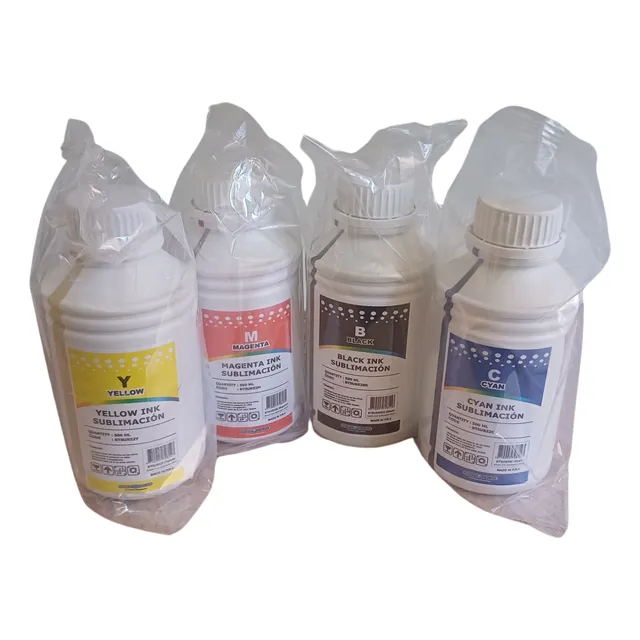 Pack 4 Tintas Sublimación 500 Cc Pacific Color Factura