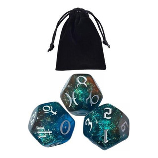 5 X 3x Dados De Constelación De Dados De Astrología De 12 5 X 3x Dados De Constelación De Dados De Astrología De 12