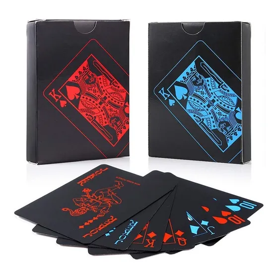 2 Barajas Cartas Poker 100% Plásticas Resistentes Agua Water