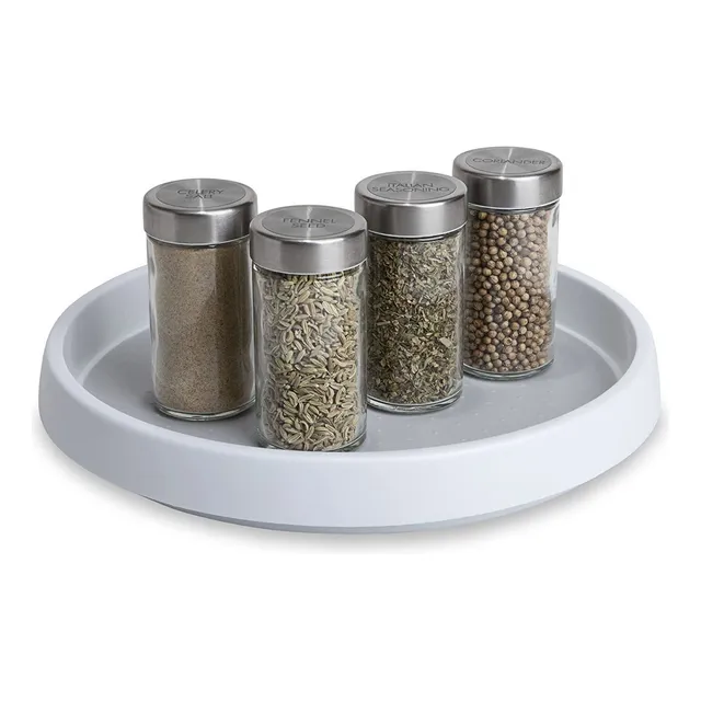 Tocadiscos Lazy Susan Organizador Giratorio De Gabinete 25cm