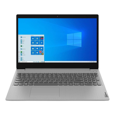 Notebook Lenovo IdeaPad 15IML05  platinum gray 15.6", Intel Core i3 10110U  4GB de RAM 256GB SSD, Intel UHD Graphics 620 1366x768px Windows 10 Home