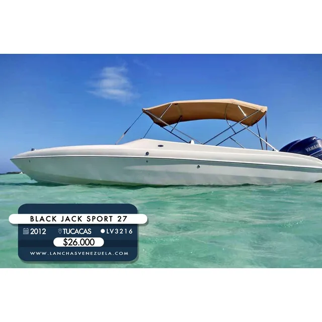Lancha Black Jack Sport 27 Lv3216