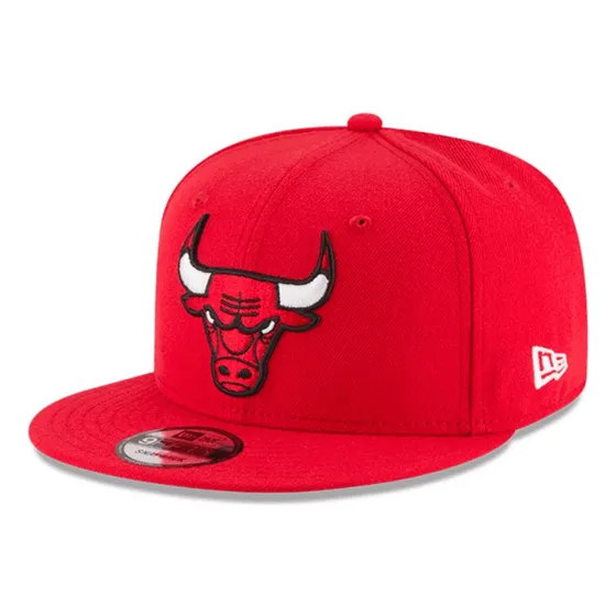 Gorra New Era Chicago Bulls 9fifty Ajustable-rojo
