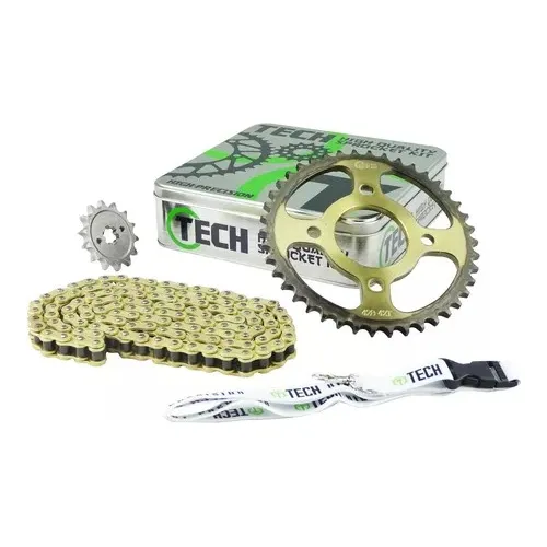 Kit Transmision Tech Bajaj Boxer Bm 150 42-14 Dorada Fas