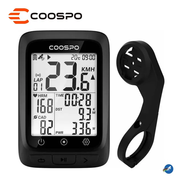 Ciclocomputador Coospo Bc 107 Con Gps Compatible Con Strava!