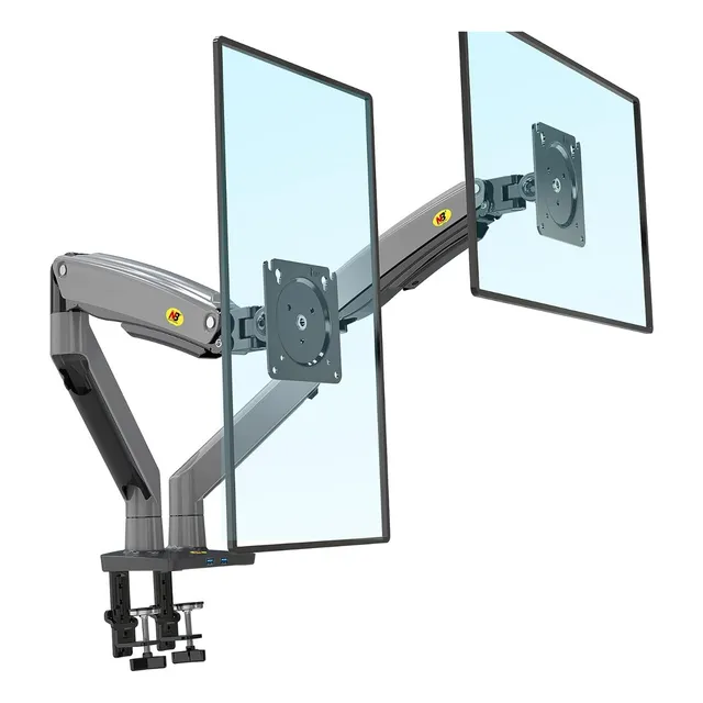 Soporte Monitor Brazo Doble North Bayou G75 22 A 32