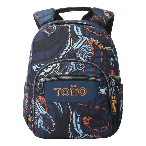 Mochila Urbana Notebook Escolar Totto Classic Tempera Niño