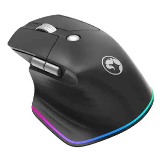 Bk Mouse Marvo Touch Gamer G803w Bk, Usb Inalambrico