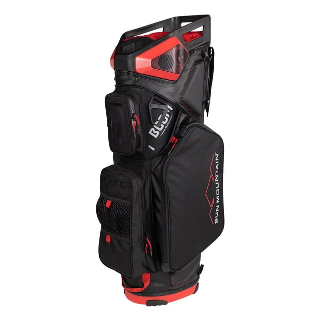 Sun Mountain Boom Cart Bolsa Golf Negro Rojo