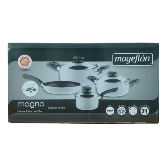 Juego De Ollas Magefesa Mageflon Magno 