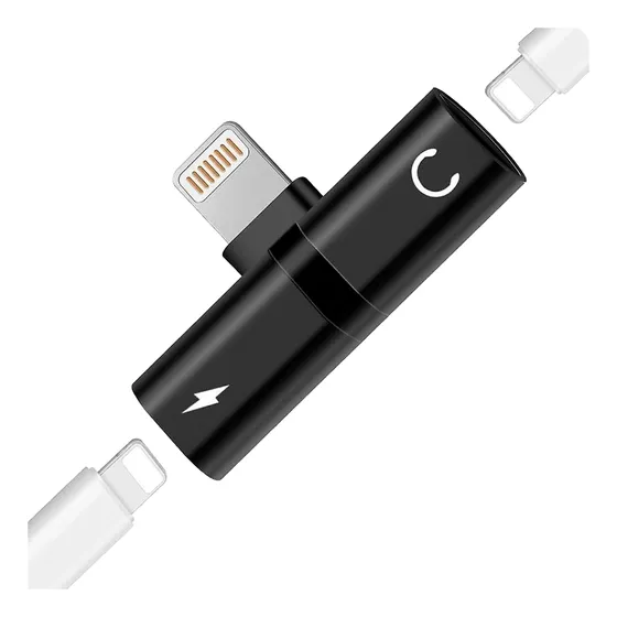 Adaptador De Iphone 2 En 1
