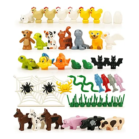 Accesorios Para Animales De Granja Zoo Building Block Friend