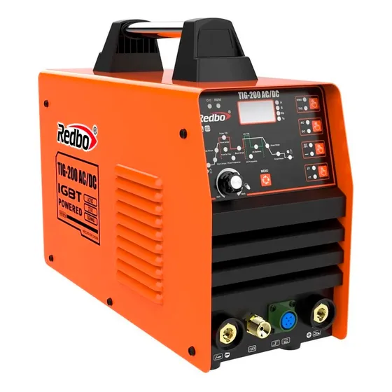 Máquina De Soldar Tig-200 Ac/dc 200a 5.8kva Redbo Color Naranja Oscuro