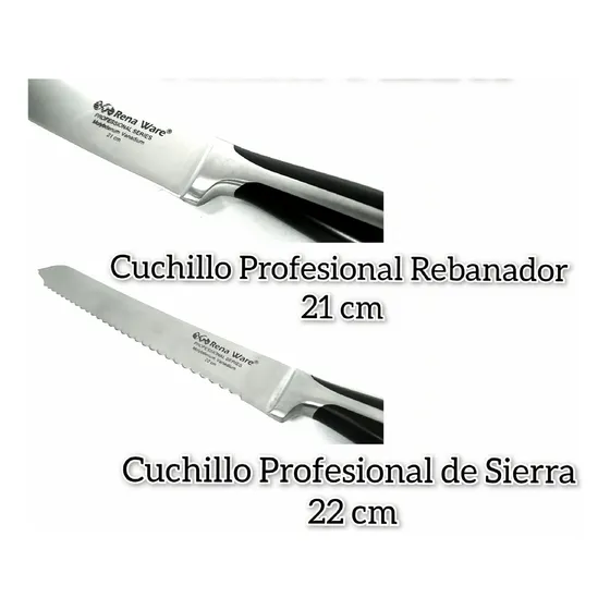 Juego De Cuchillos De Cocina Renaware / 2 Piezas