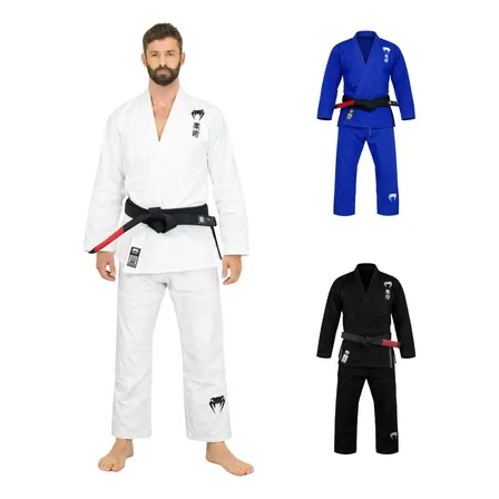 Kimono Venum Contender Ultralight Leve Ripstop Jiu Jitsu Branco A2