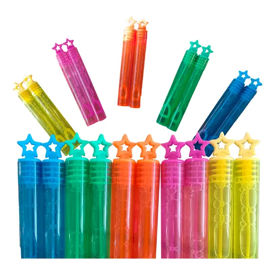 30 Burbujero Fluo Burbujas Cotillon Souvenir Piñata
