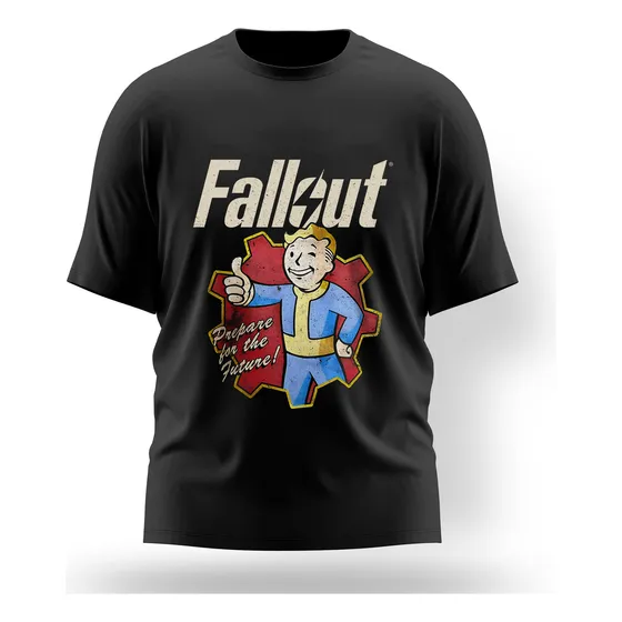 Remera Fallout - Algodon Premium 100% 24/1 Jersey
