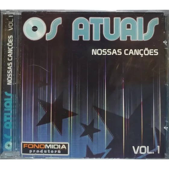 Os Atuais Nossas Canções Vol 1 Cd Original Lacrado