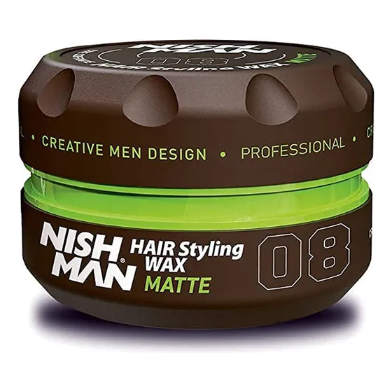 Cera Para Peinar Tipo Looking Wax 08 Matte Nishman 150ml