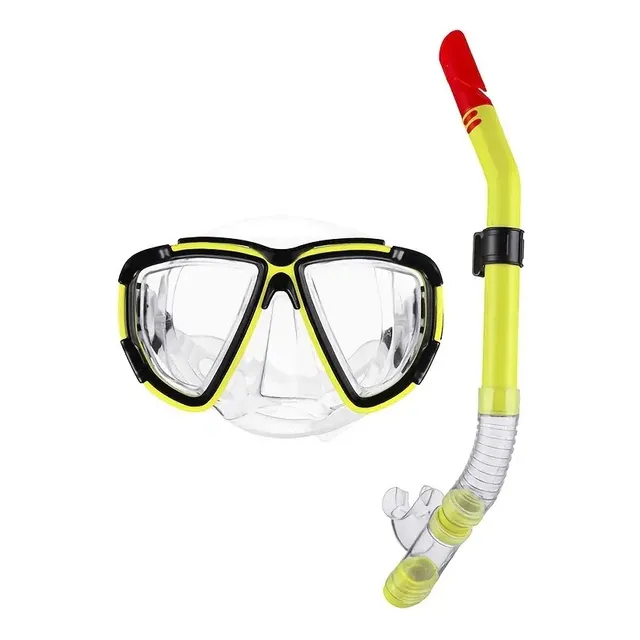 Set Snorkel Careta De Entrenamiento Adulto