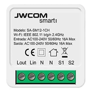 Relé Inteligente Wifi Mini Automação Alexa Google Tuya Siri Relé Inteligente Wifi Mini Automação Alexa Google Tuya Siri