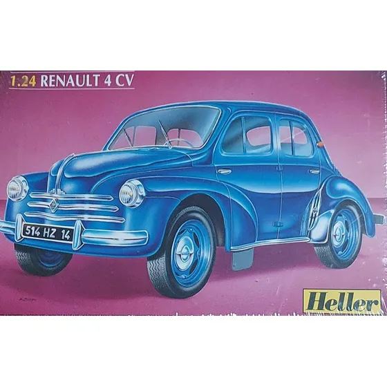 Kit De Montar De  Plastimodelismo Renault 4 Cv Escala 1:24