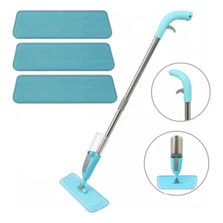 Kit 3 Refil Mop Spray GiratĂłrio 360 - Limpeza Piso Kit 3 Refil Mop Spray GiratĂłrio 360 - Limpeza Piso